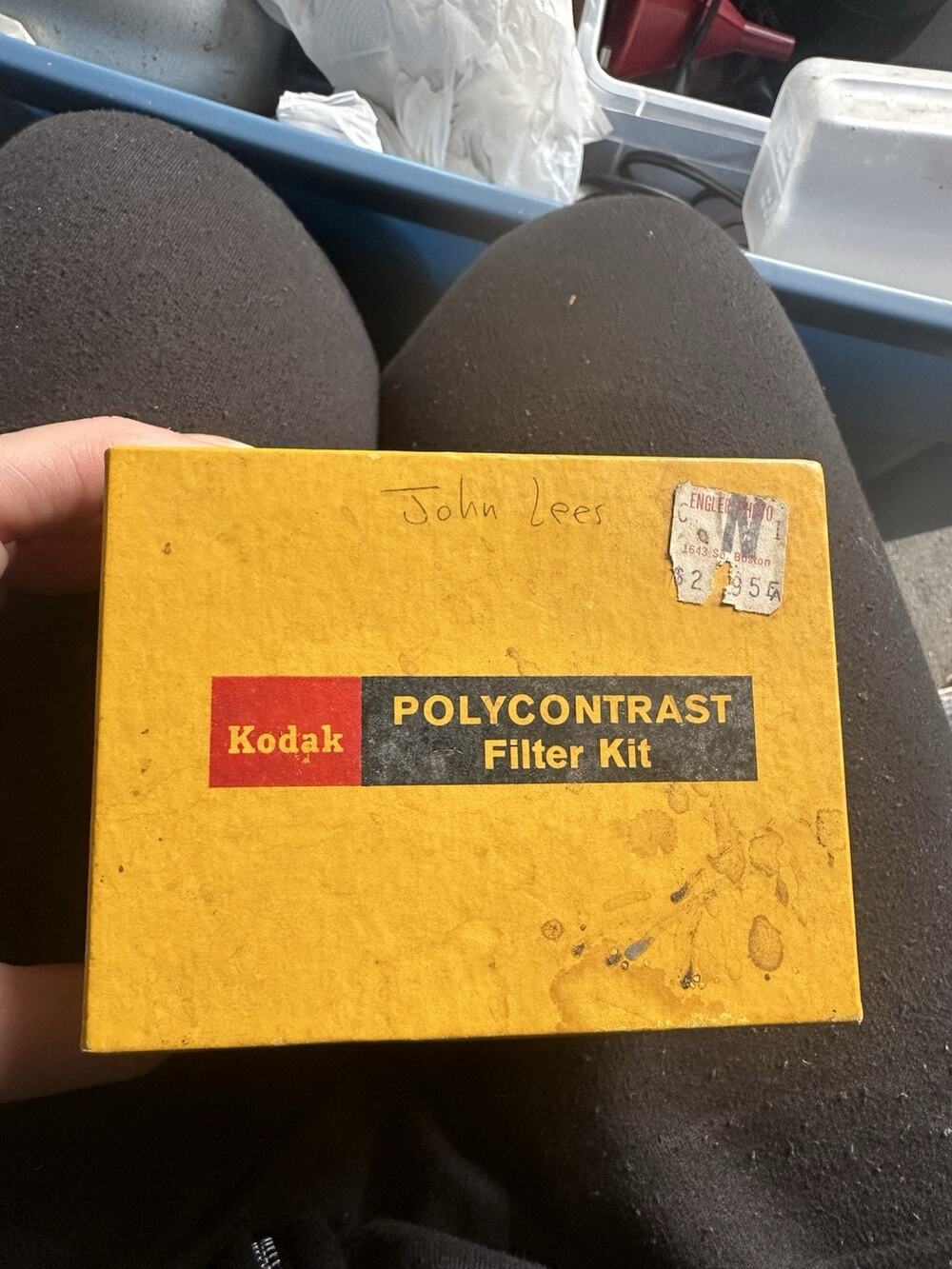 Kodak Polycontrast Filter Kit Model A Photo Darkroom Filters Yellow/Black/Red